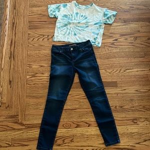 Joe’s Jeans Mid-Rise Skinny Ankle 27